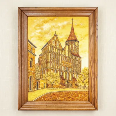 Картина "Кафедральный собор в Кёнигсберге"